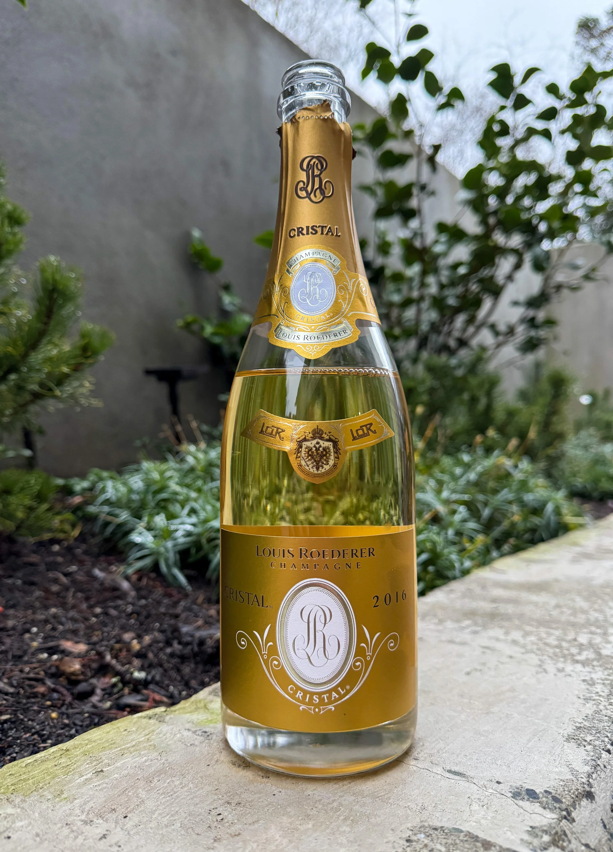 スパークリングワインCristal Brut Champagne2005